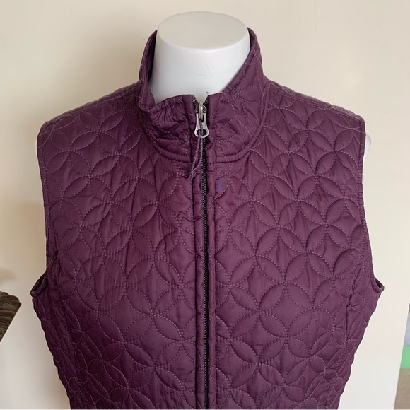 Women’s Eddie Bauer Lightweight quilted pattern Vest - Sz M - Picture 3 of 16